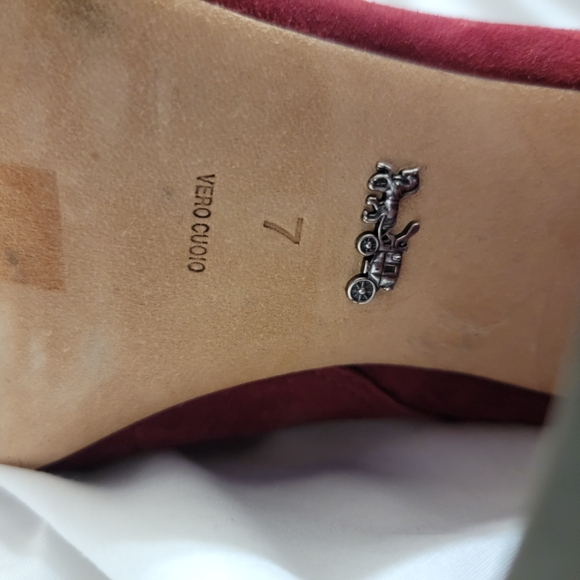 Suede Coach Booties - Picture 6 of 10